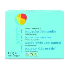 Sonett Waschpulver Color sensitiv 20° 40° 60° 1.2 kg