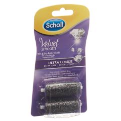 SCHOLL Velvet Smooth Pedi roul ult exfo Diam 2 pce