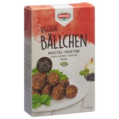 MORGA boulettes de lentilles sans gluten bio 150 g