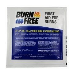 BURNFREE pansement 10x10cm stérile pré-gélifié