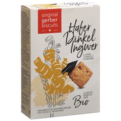 Gerber Hafer Dinkel Ingwer Biscuits Bio 160 g