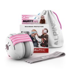 ALPINE MUFFY Baby casque auditif pink