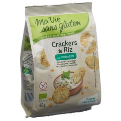 ma vie sans Gluten Reis Cräcker mit Rosmarin 40 g