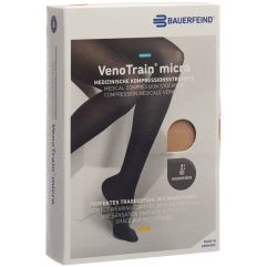 VENOTRAIN MICRO A-TU KKL2 M plus/long geschlossene Fussspitze creme 1 Paar