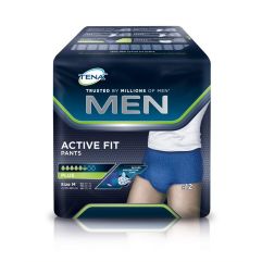 TENA Men Active Fit Pants plus S/M 12 pce