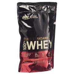 OPTIMUM 100% Whey Gold Std Strawberry sach 450 g