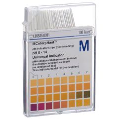 Merck Indikator Stäbchen pH 0-14 100 Stk