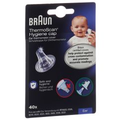 Braun (PI-APS) ThermoScan Ersatz-Schutzkappen LF40EULA 40 Stk