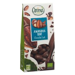 OPTIMYS Genuss Mandeln Milchschokolade Bio 150 g