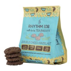 RHYTHM108 Double Choco-Hazelnut Biscuit sach 160 g