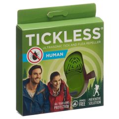 TICKLESS protection tiques adultes vert/rouge