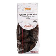 VANADIS Abricots aigre moitié (nouveau) sach 250 g