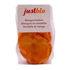 justbio Mangoscheiben Btl 150 g x 5Stk