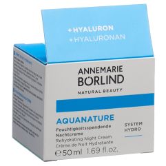 ANNE Börlind Aquanature Feuchtigkeitssp Nachtcreme 50 ml