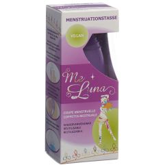 Me Luna Menstruationstasse Classic XL Ring Violett