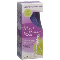 ME LUNA Coupe menstruelle Sport S bleu-violet