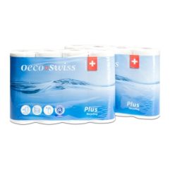 OECO SWISS Papier de ménage rouleau 4 pce