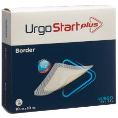 URGOSTART Plus Border Wundauflage 10x10cm 10 Stk