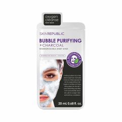 skin republic Bubble Purifying + Charcoal Face Mask 25 ml