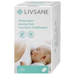 LIVSANE Coussinets d'allaitement 30 pce