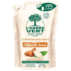 L'ARBRE VERT Rech savon mains amande bio fr 300 ml