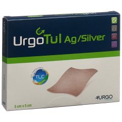 Urgotül Silver Wundauflage 5x5cm 10 Stk