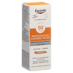 Eucerin SUN Face Photoaging Control getönt Medium LSF50+ Tb 50 ml