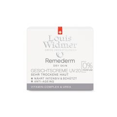 Louis Widmer Remederm GesichtsCrème UV20 Non Parfumé 50 ml