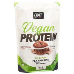 QNT Vegan Protein Zero Sug-Lact Fr Choc Muff 500 g