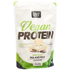 QNT Vegan Protein Zero Sugar-Lactose Free Vanilla Macaron Btl 500 g