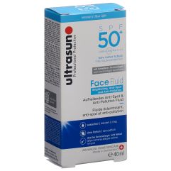 Ultrasun Face Fluid Brightening & Anti-Pollution SPF50+ Fl 40 ml