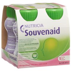 Souvenaid Trinknahrung Erdbeer 4 x 125 ml