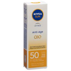 NIVEA Sun UV Face Anti-Age Q10 FPS50 50 ml