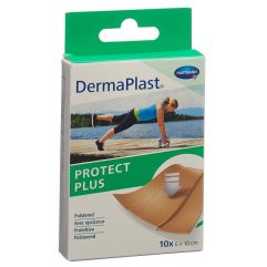 Dermaplast ProtectPlus 6x10cm 10 Stk