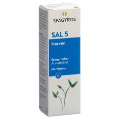 SPAGYROS SAL 5 nerfs spray buccal 30 ml