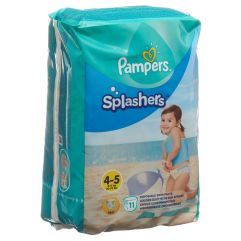 PAMPERS Splashers Gr4-5 emballage avec anse 11 pce