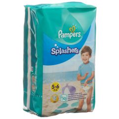 PAMPERS Splashers Gr5-6 emballage avec anse 10 pce