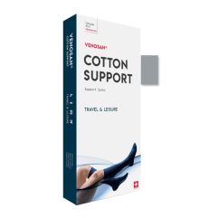 Venosan COTTON SUPPORT Socks A-D L silver 1 Paar