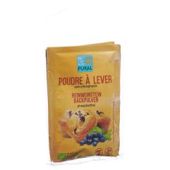 PURAL Poudre à lever sans phosphate bio 3 x 21 g