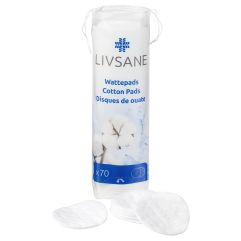 Livsane Wattepads 70 Stk