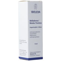 Weleda Belladonna/Betula/Formica Gtt Opht Fl 10 ml