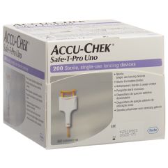 Accu-Chek Safe-T Pro Uno Einmalstechhilfe 200 Stk