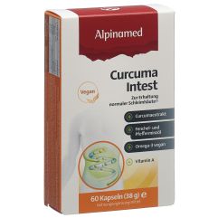 ALPINAMED Curcuma Intest Kaps 60 Stk