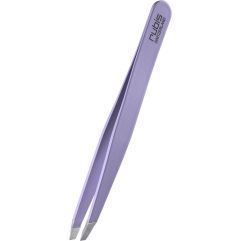 RUBIS Pincette biseautée violet Inox