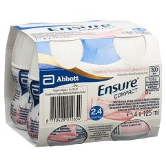 Ensure Compact Erdbeer 4 x 125 ml