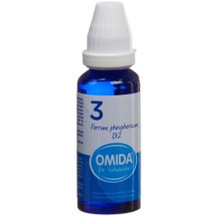 Omida Schüssler Nr3 Ferrum phosphoricum Dil D 12 Fl 30 ml