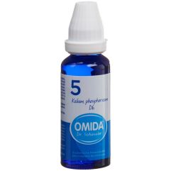 Omida Schüssler Nr5 Kalium phosphoricum Dil D 6 Fl 30 ml