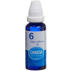 OMIDA SCHÜSSLER no6 kal sulf dil 6 D fl 30 ml