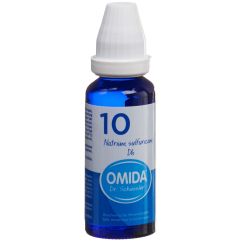 Omida Schüssler Nr10 Natrium sulfuricum Dil D 6 Fl 30 ml