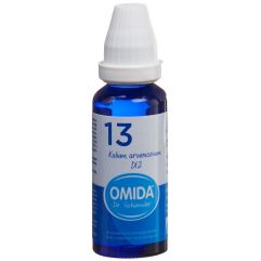 OMIDA SCHÜSSLER no13 kal arsen dil 12 D fl 30 ml